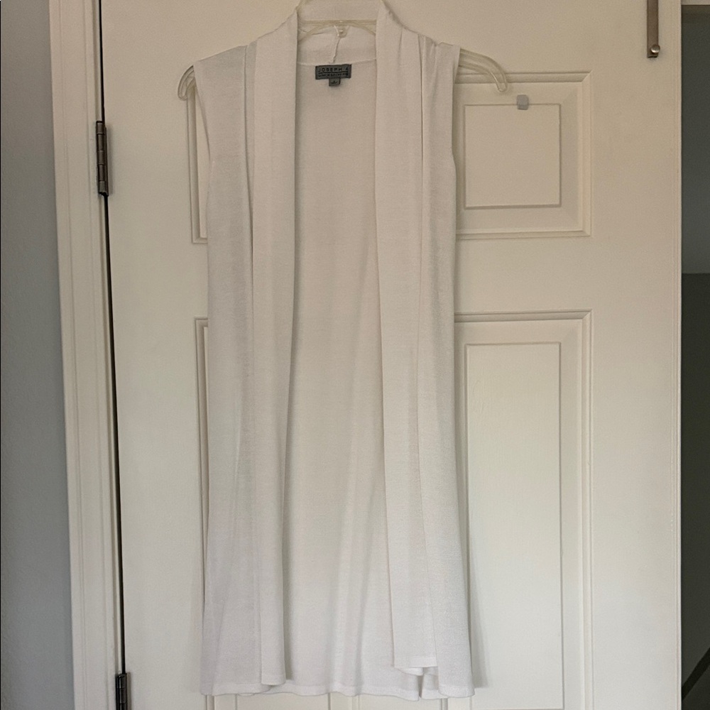 Joseph White Open Front Cardigan